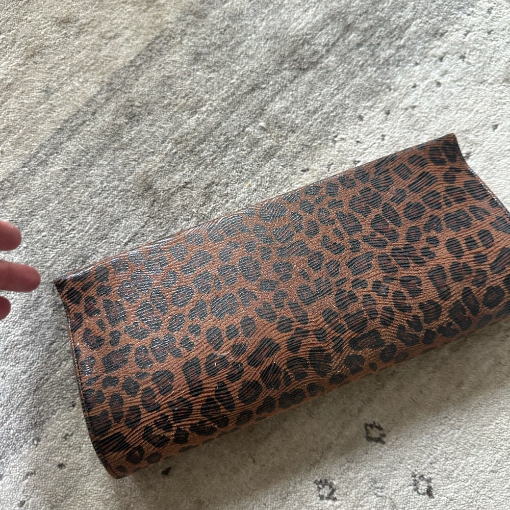 Banana Republic Animal Print Clutch